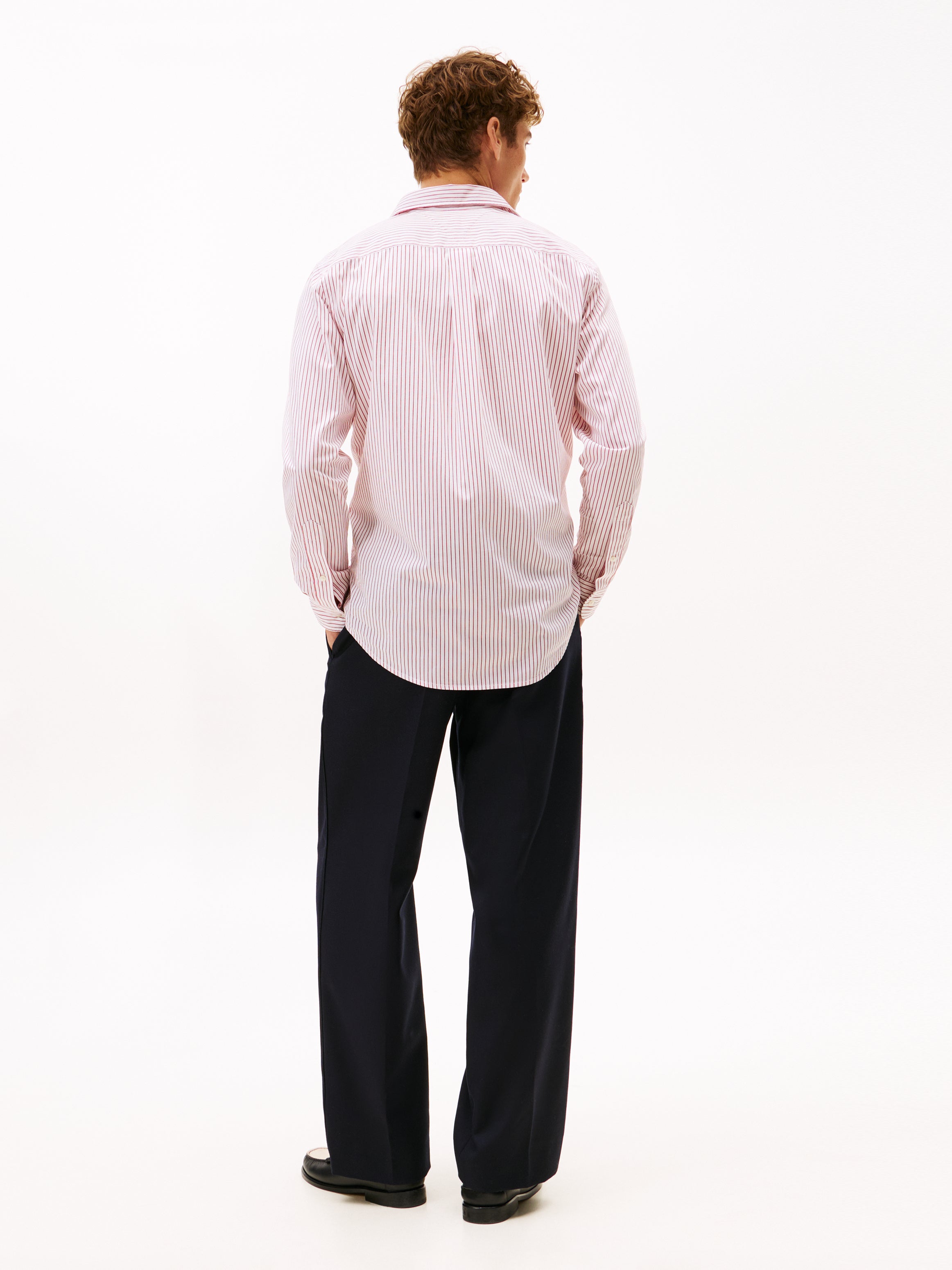 An image of the Tommy Hilfiger Core Hairline Poplin RF Shirt