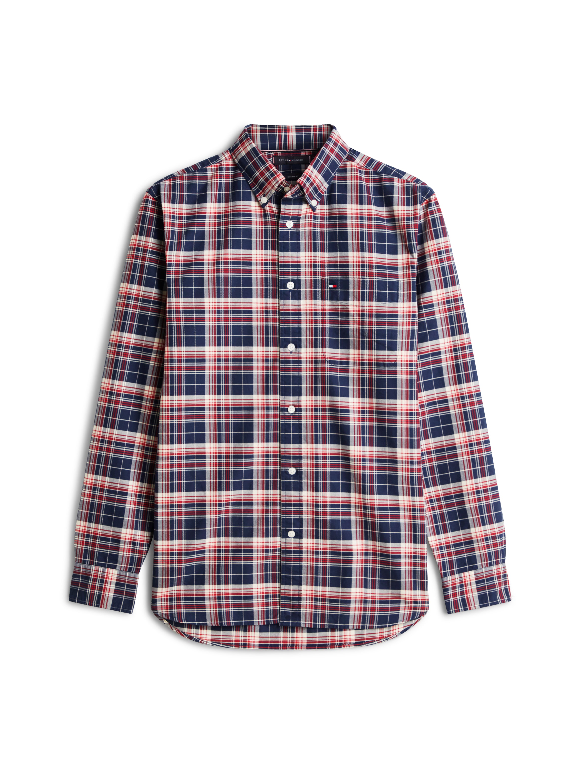An image of the Tommy Hilfiger Oxford Heritage Plaid RF Shirt