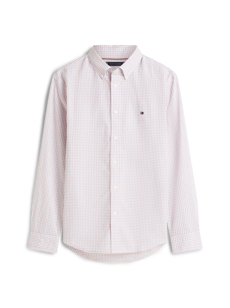 An image of the Tommy Hilfiger Core Tattersall Poplin RF Shirt