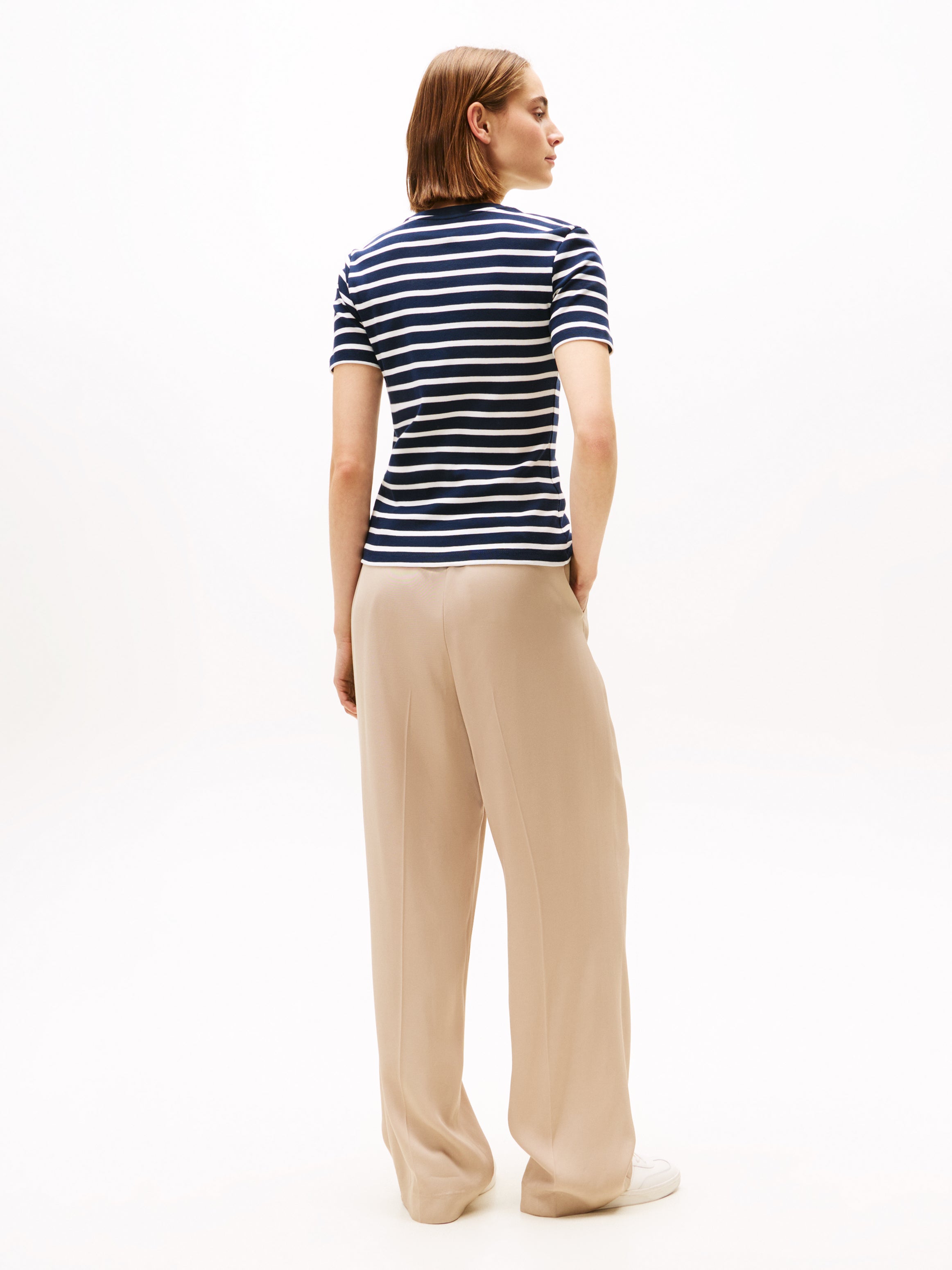 An image of the Tommy Hilfiger Slim Cody C-Nk SS