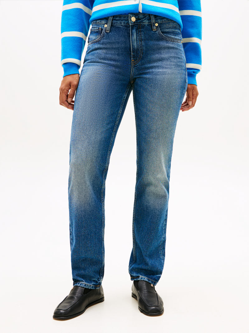 An image of the Tommy Hilfiger Glow Classic Straight Jeans