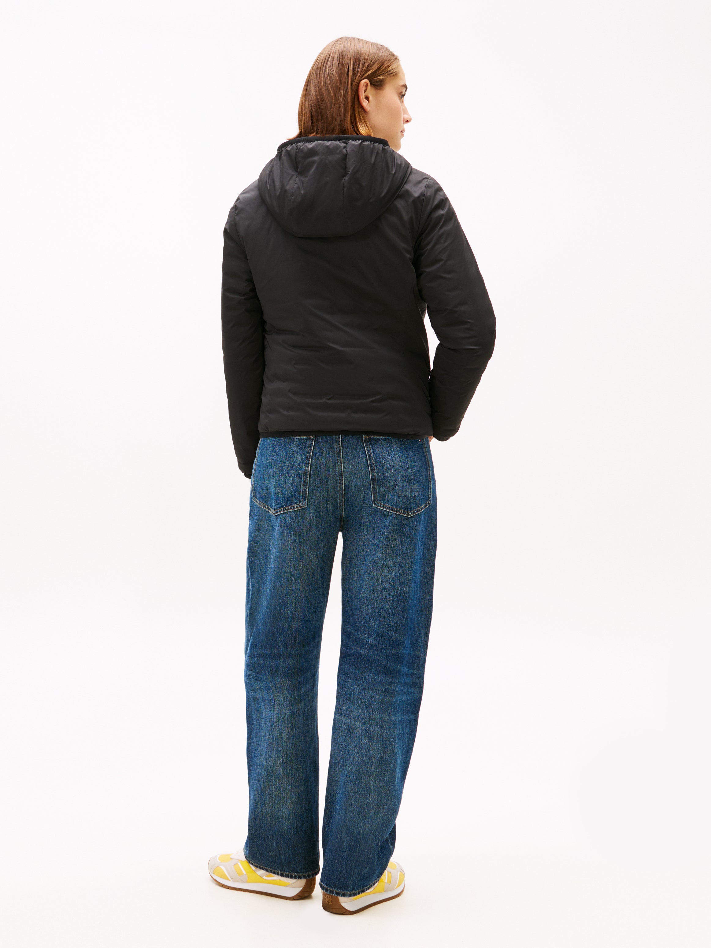 An image of the Tommy Hilfiger Stretch Nylon Down Jacket