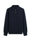 An image of the Tommy Hilfiger Essential Terry Polo Snap Sweat