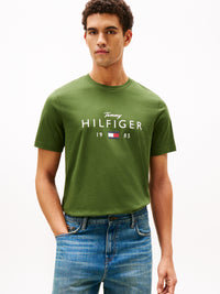 An image of the Tommy Hilfiger Brand Love Big Hilfiger Tee