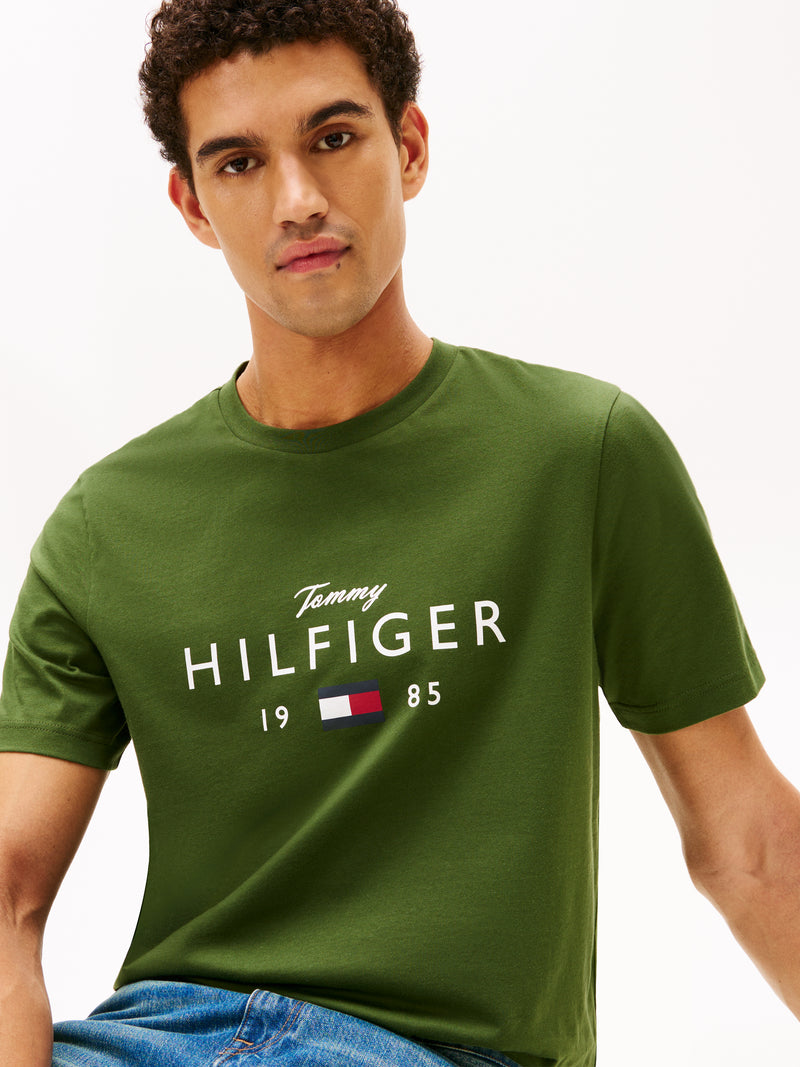 An image of the Tommy Hilfiger Brand Love Big Hilfiger Tee