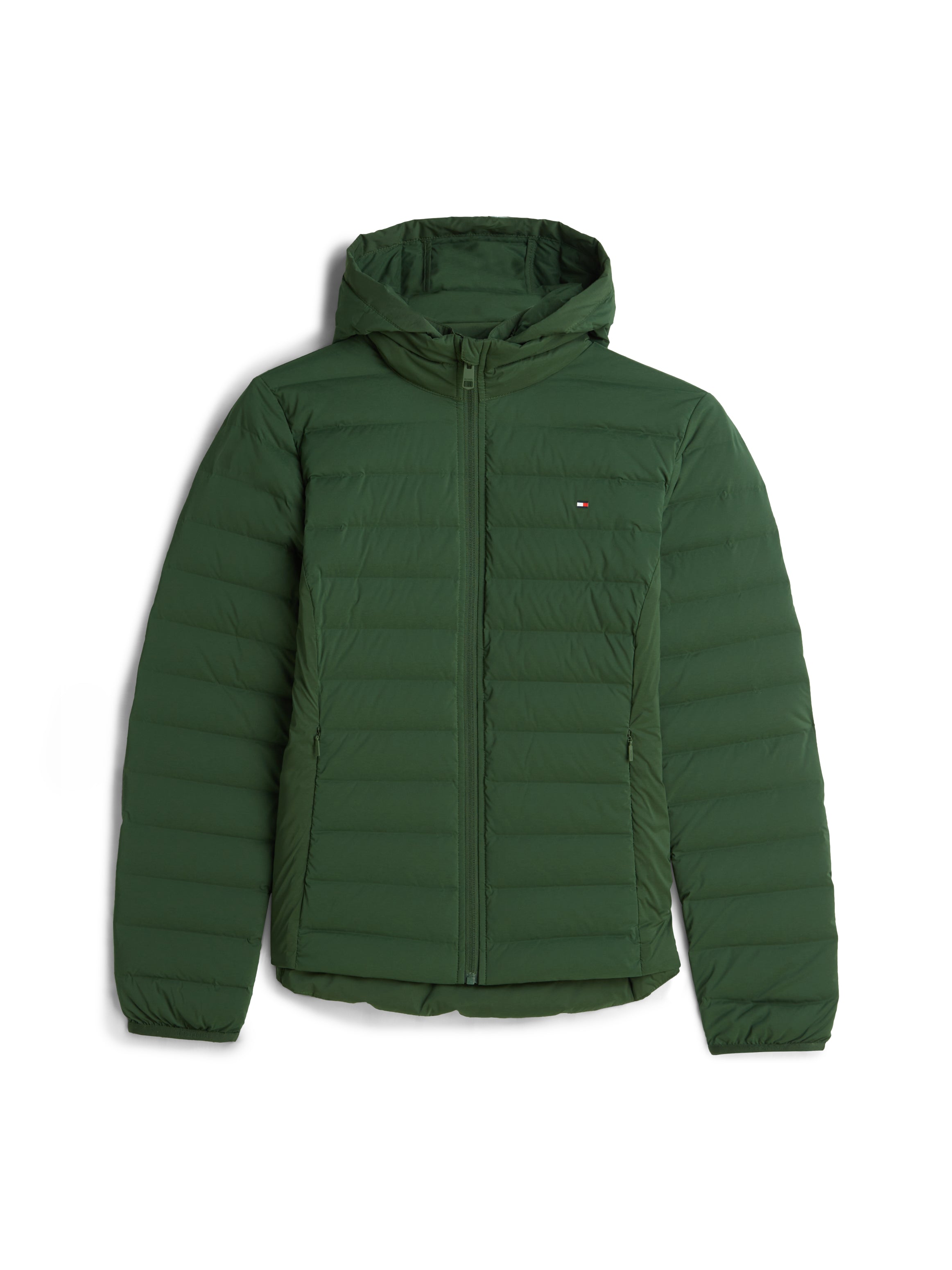 An image of the Tommy Hilfiger Stretch Nylon Down Jacket