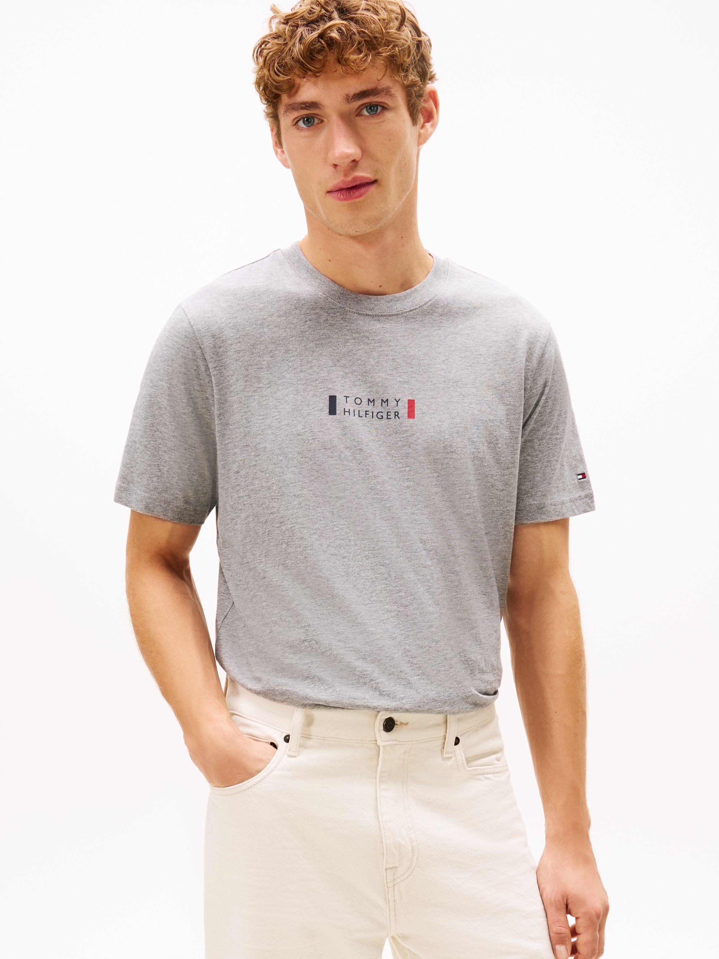 An image of the Tommy Hilfiger Brand Love Small Center Tee