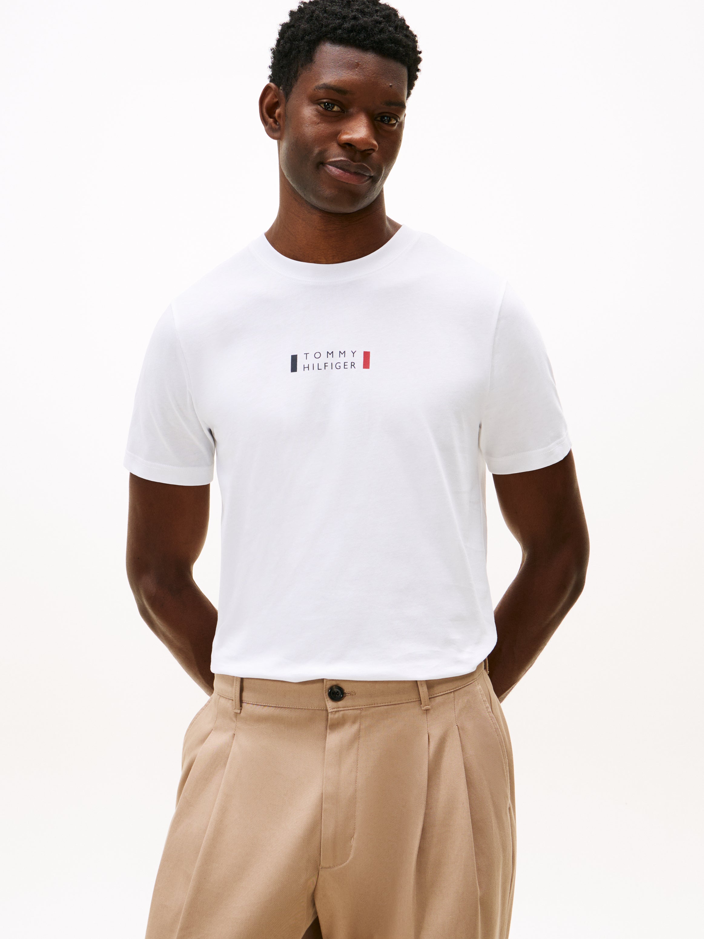 An image of the Tommy Hilfiger Brand Love Small Center Tee