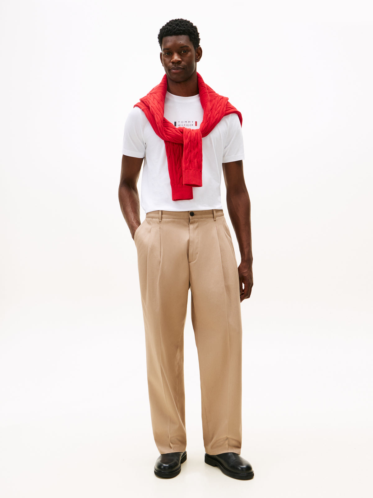 An image of the Tommy Hilfiger Brand Love Small Center Tee