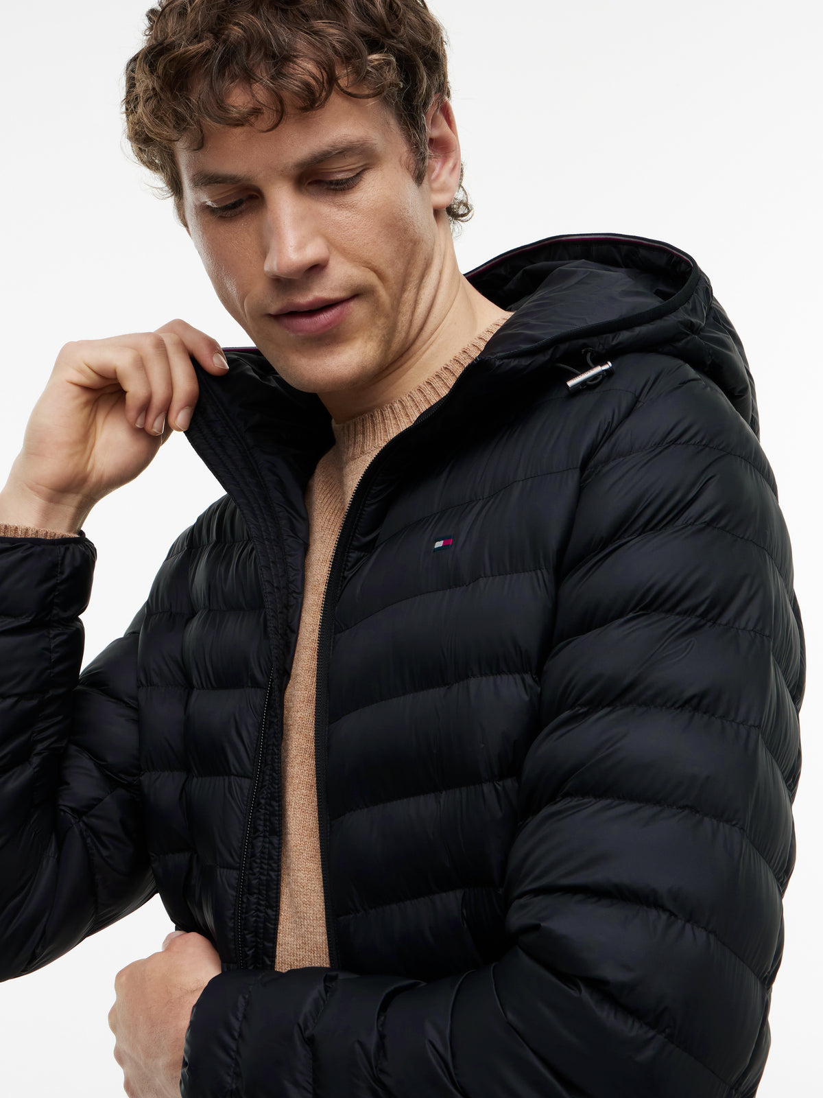 Packable Recycled Hooded Jacket