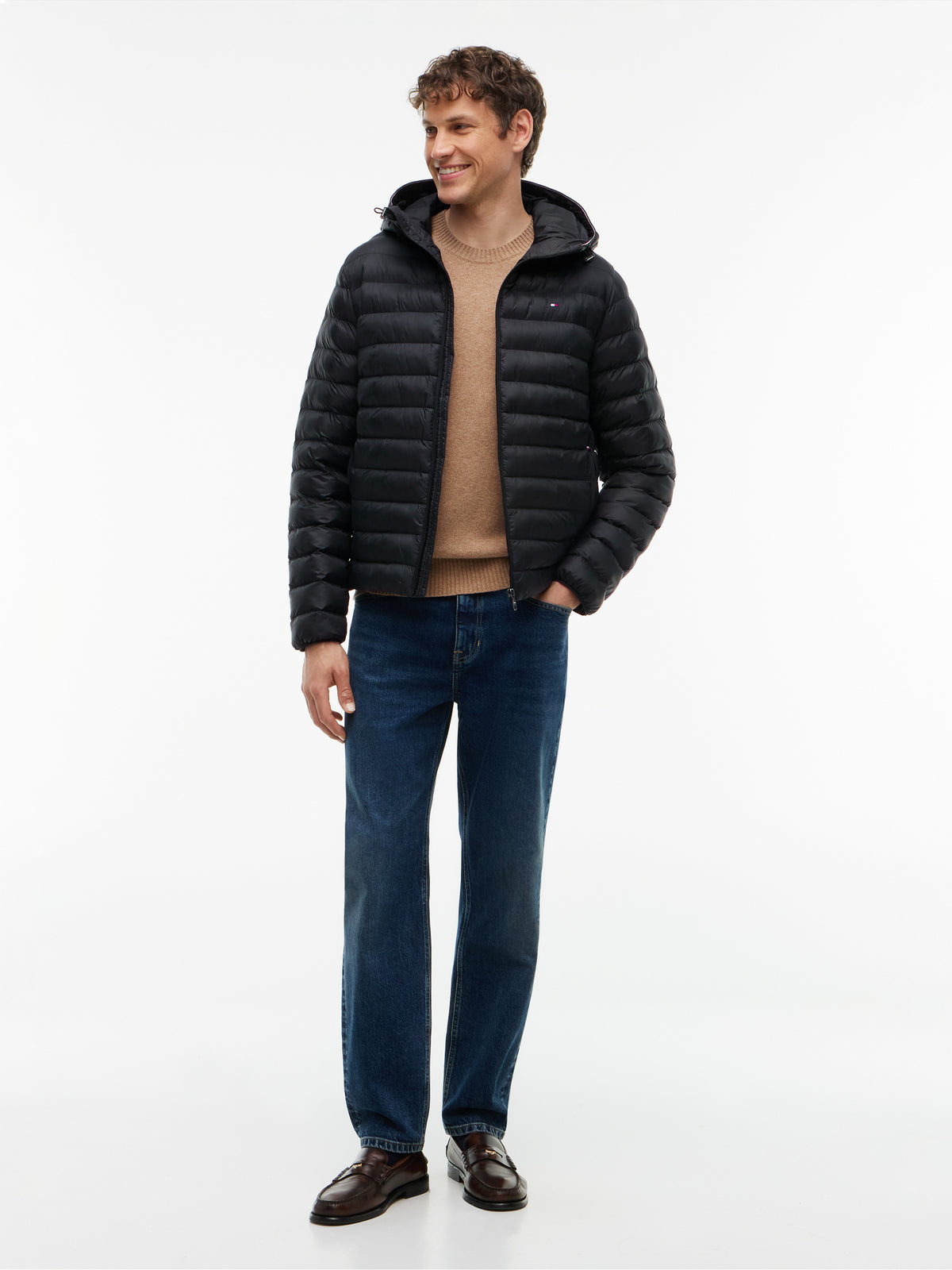 Packable Recycled Hooded Jacket
