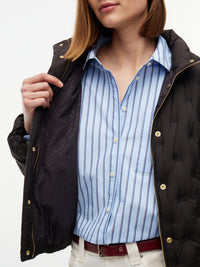 Down Flag Quilt Jacket