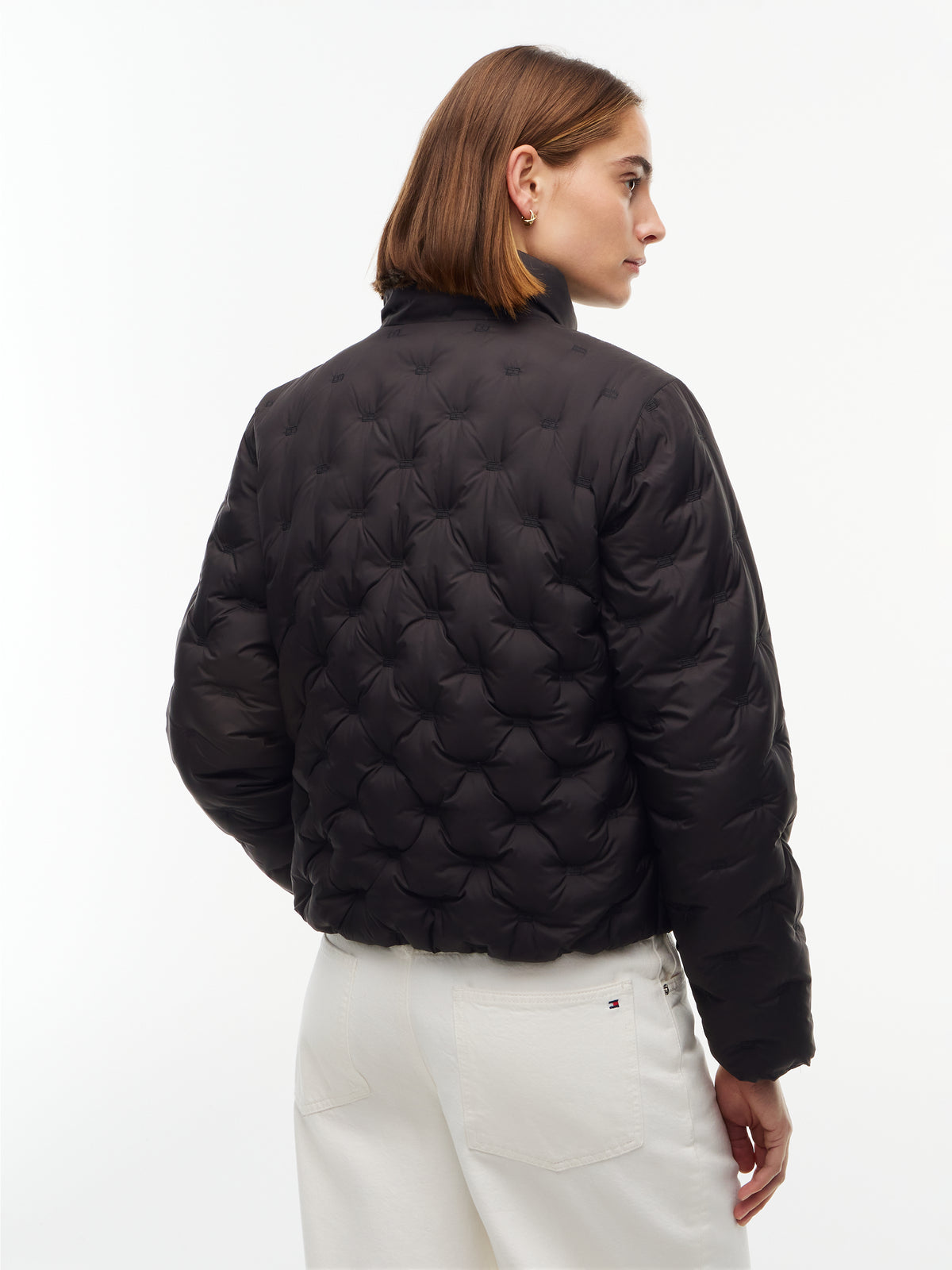 Down Flag Quilt Jacket