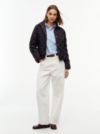 Down Flag Quilt Jacket