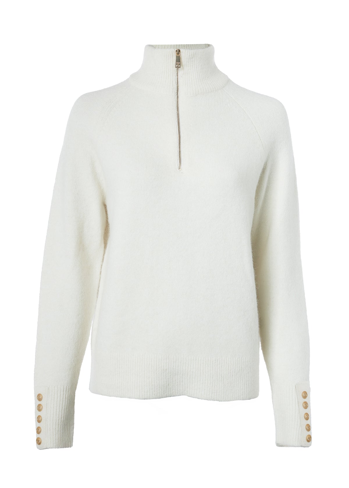An image of the Holland Cooper Tori Quarter Zip Knit