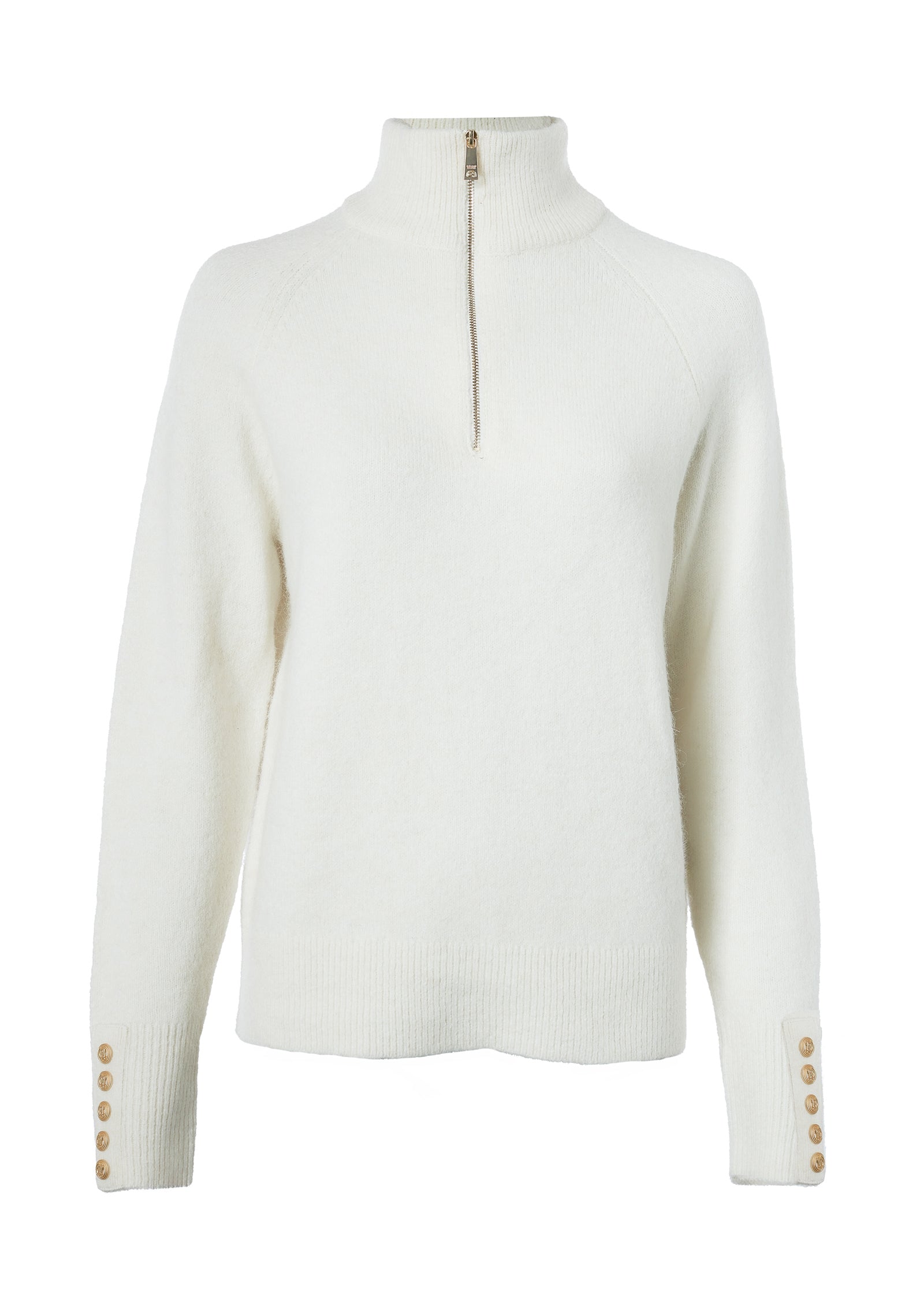 An image of the Holland Cooper Tori Quarter Zip Knit
