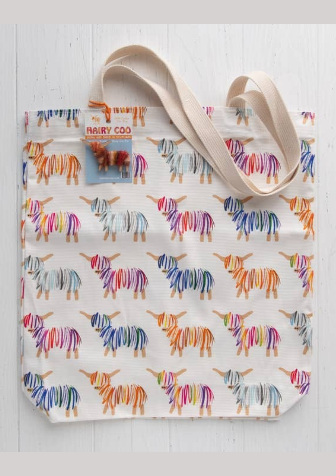 An image of the Hairy Coo Hairy Coo Tote Bag