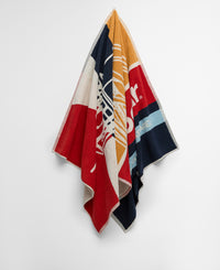 An image of the Barbour Archive Beach Towel