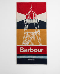 An image of the Barbour Archive Beach Towel