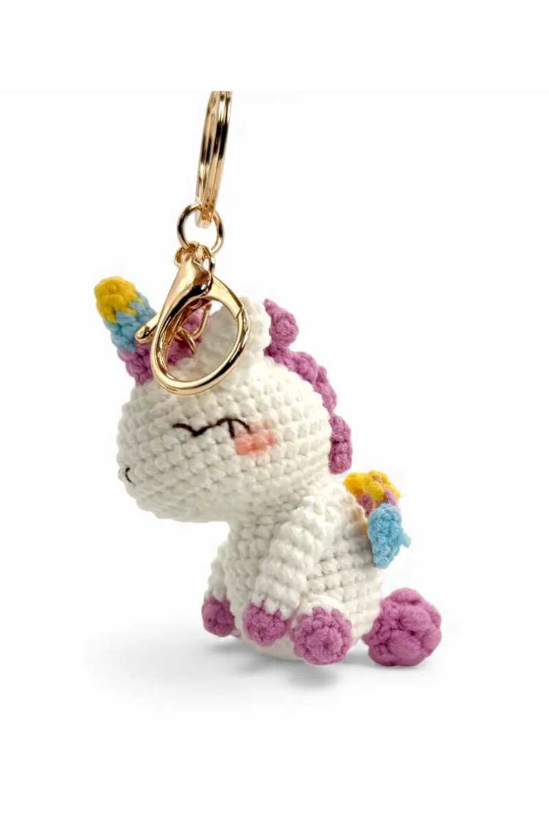 Unicorn Keyring