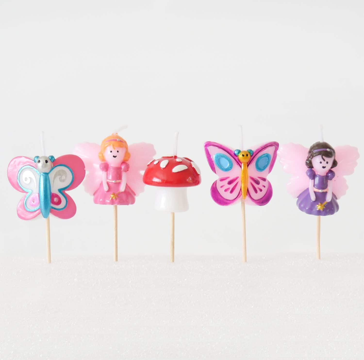 An image of the Smiling Faces Fairy - Candles Set