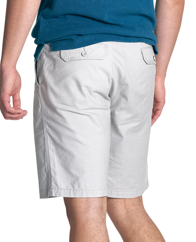 Rodd & Gunn Millwater. Original fit shorts with pockets and belt loops. These shorts are in the colour coconut.