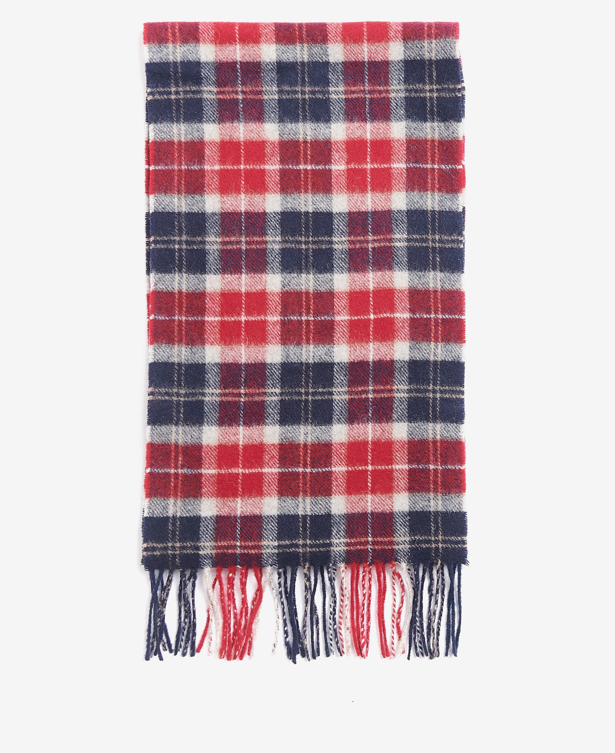 An image of the Barbour Tartan Lambswool Scarf