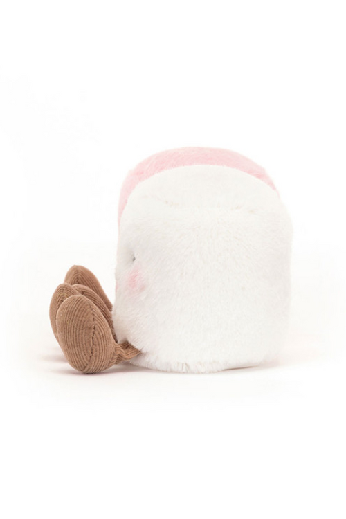 An image of the Jellycat Jellycat Amuseables Pink and White Marshmallows
