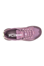 Merrell Moab Speed 2 GTX Trainer. A pair of lightweight trail trainers in the colour mauve.