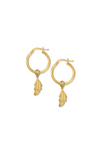 An image of the ChloBo Didi Feather Hoops