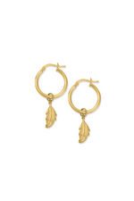 An image of the ChloBo Didi Feather Hoops