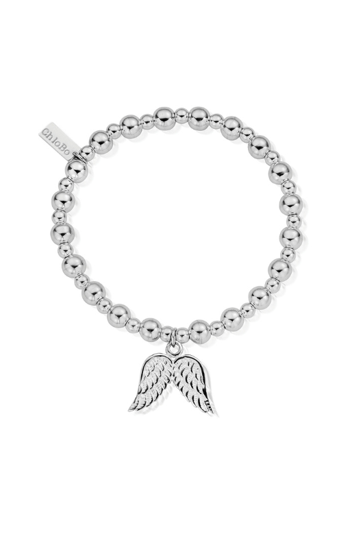 Mini Small Ball Double Angel Wing Bracelet