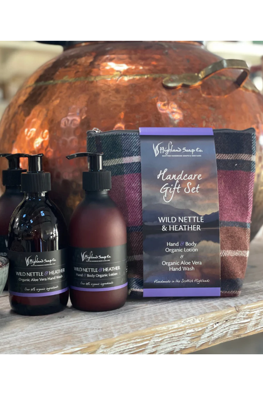 An image of the Highland Soap Company Hand Care Gift Set