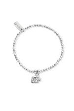 An image of the ChloBo Cute Charm Puffed Elephant Bracelet