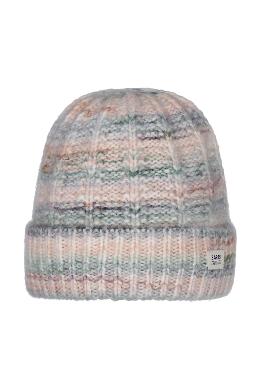 An image of the Barts Flata Beanie in the colour Purple.