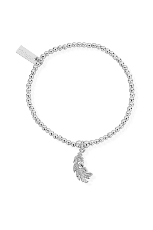 Cute Charm Heart in Feather Bracelet