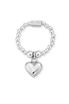 An image of the ChloBo Mini Puffed Heart Ring Medium