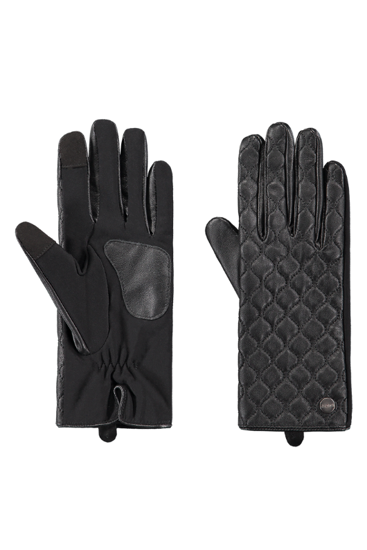 An image of the Barts Hague Gloves in the colour Black.