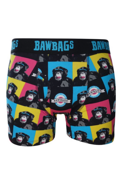 An image of the Bawbags Bawhol Cotton Boxer Shorts.
