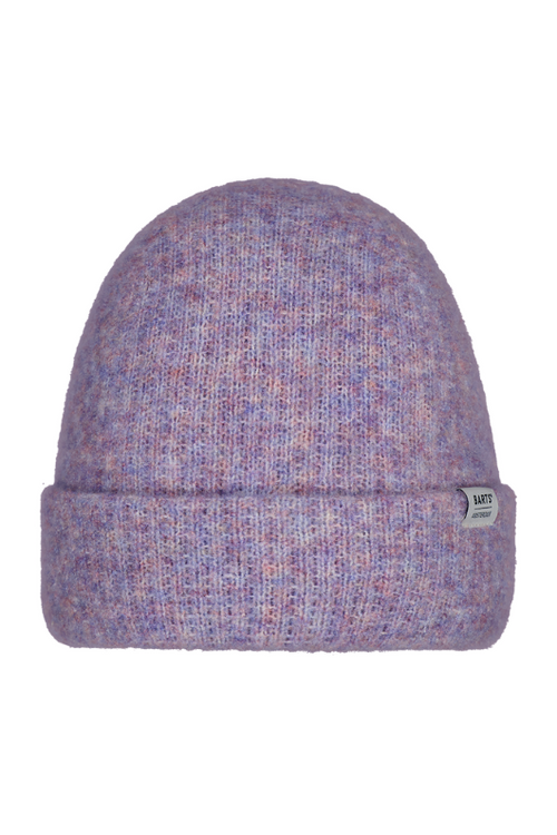 An image of the Barts Sarela Beanie in the colour Purple.