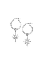 An image of the ChloBo Lucky Star Hoops