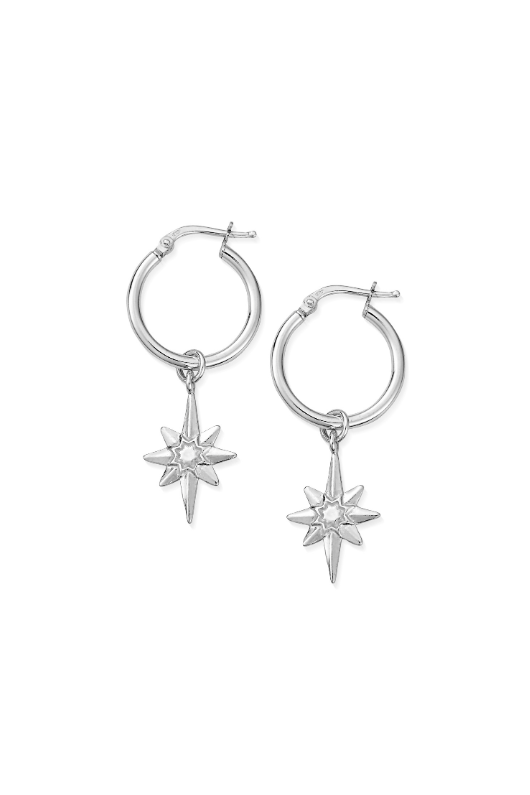 An image of the ChloBo Lucky Star Hoops