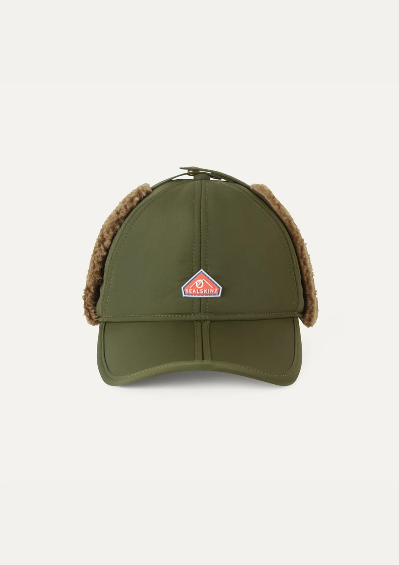 An image of the Sealskinz Upton Waterproof Extreme Cold Weather Puffer Hat
