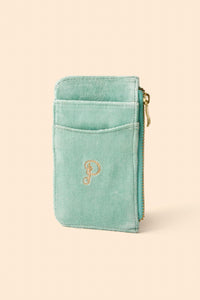 An image of the Powder Velvet Card Holder
