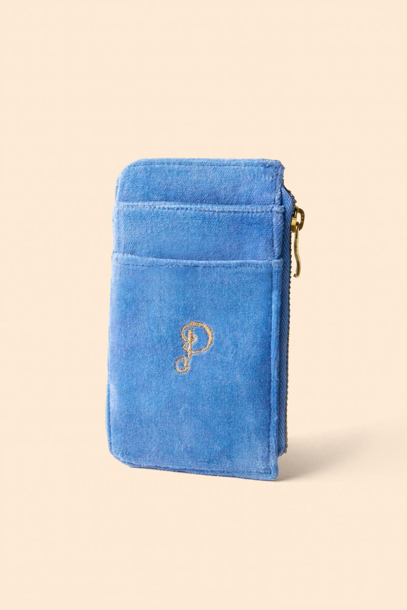 An image of the Powder Velvet Card Holder