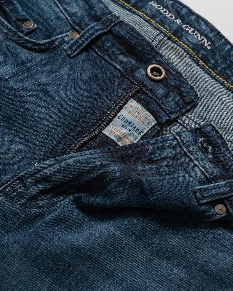 An image of the Rodd & Gunn Owaka Straight Fit / Italian Denim