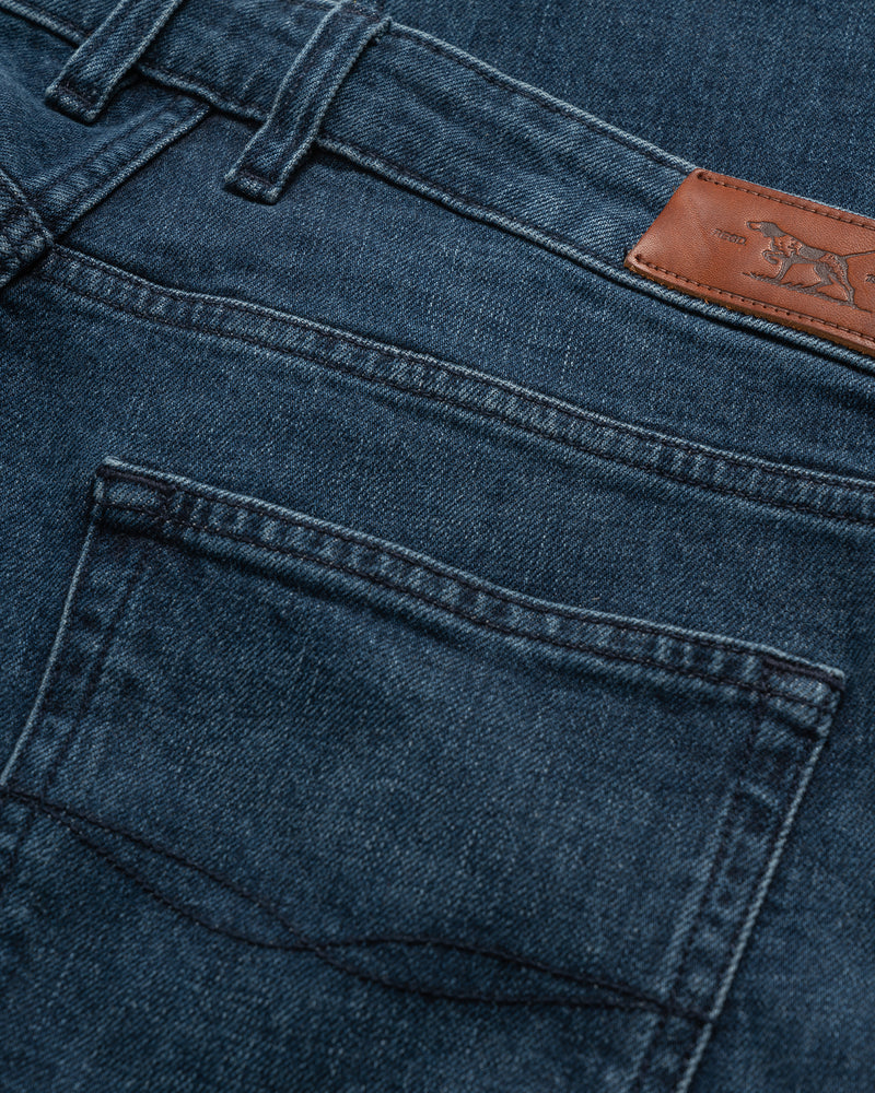 An image of the Rodd & Gunn Owaka Straight Fit / Italian Denim