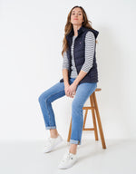 An image of the Crew Clothing Padded Gilet