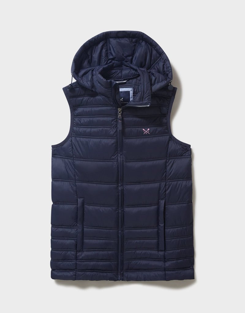 An image of the Crew Clothing Padded Gilet