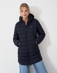 An image of the Crew Clothing Lightweight Padded Coat